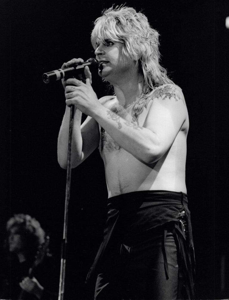 Ozzy Osbourne Shirtless A Bold Statement In Rocks Unapologetic Legacy