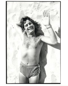 Ozzy on the Beach Vintage Original Photograph