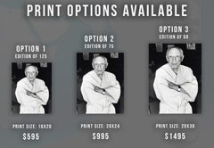 Pablo Picasso Smiling with Arms Crossed Fine Art Print