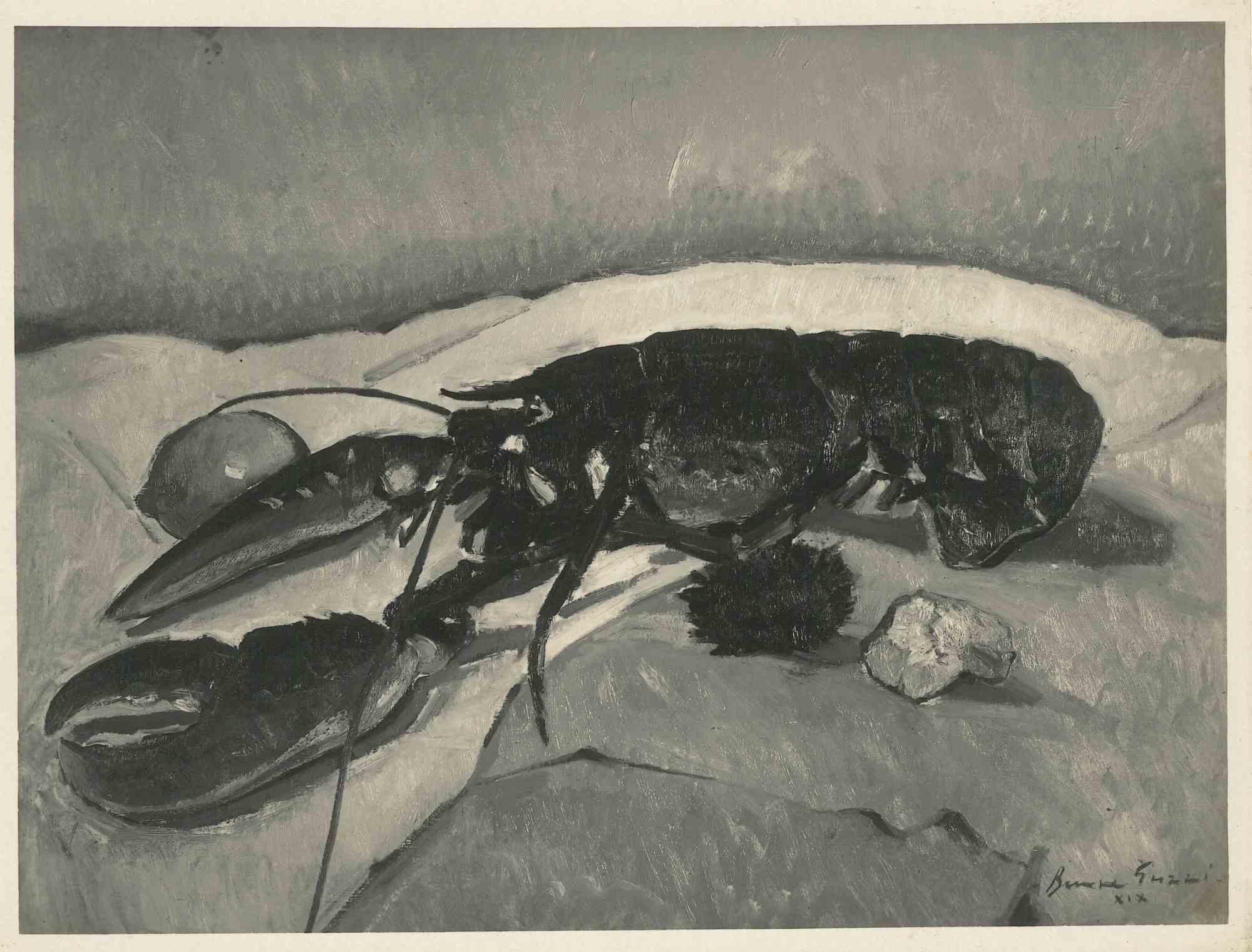 Unknown Figurative Photograph - Painting Still Life - Vintage Photo - 1950s