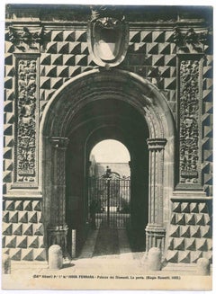 Palazzo dei Diamanti, Ferrara – Vintage-Foto – Anfang des 20. Jahrhunderts