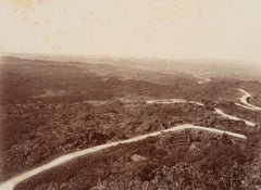 Panorama avec route vers le Vésuve