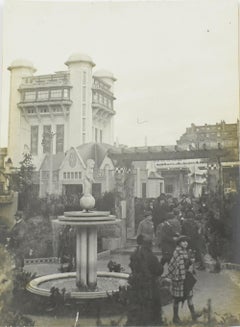 Paris, Dekorative Kunstausstellung 1925, Mallet Stevens, Betonbaumfotografie