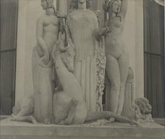 Paris, Decorative Art Exhibition 1925  - Ruhlmann Pavilion B & W Photography