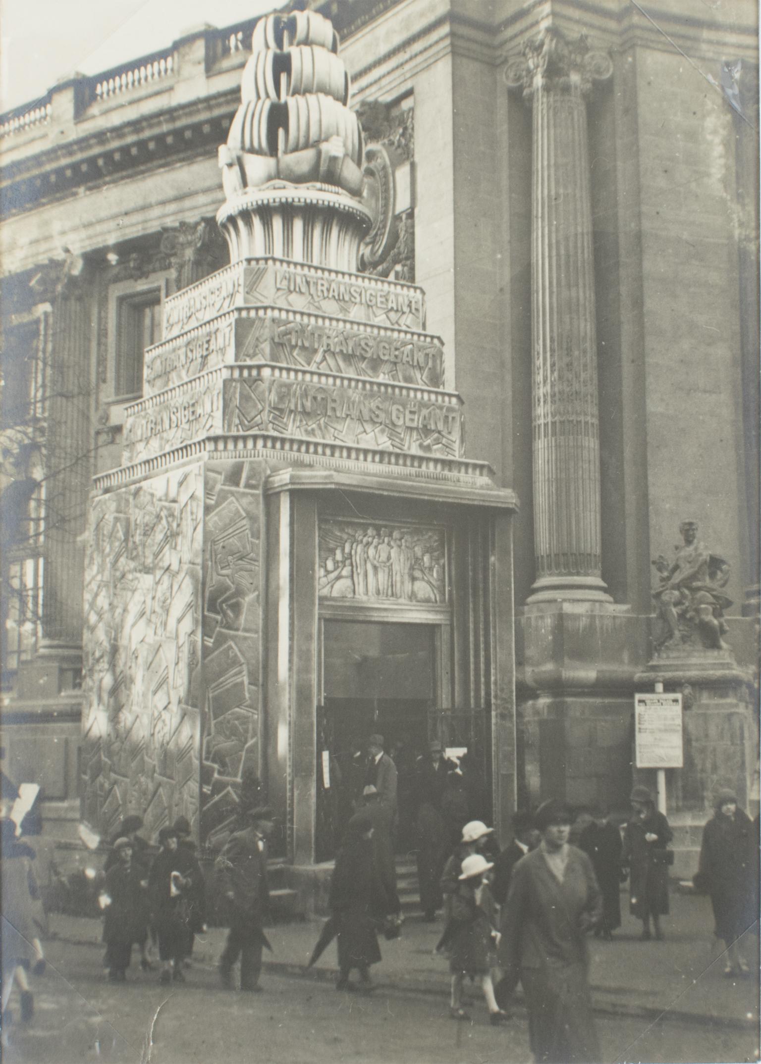 París, Exposición de Arte Decorativo 1925, Gelatina de Plata B y W  Fotografía en venta 2