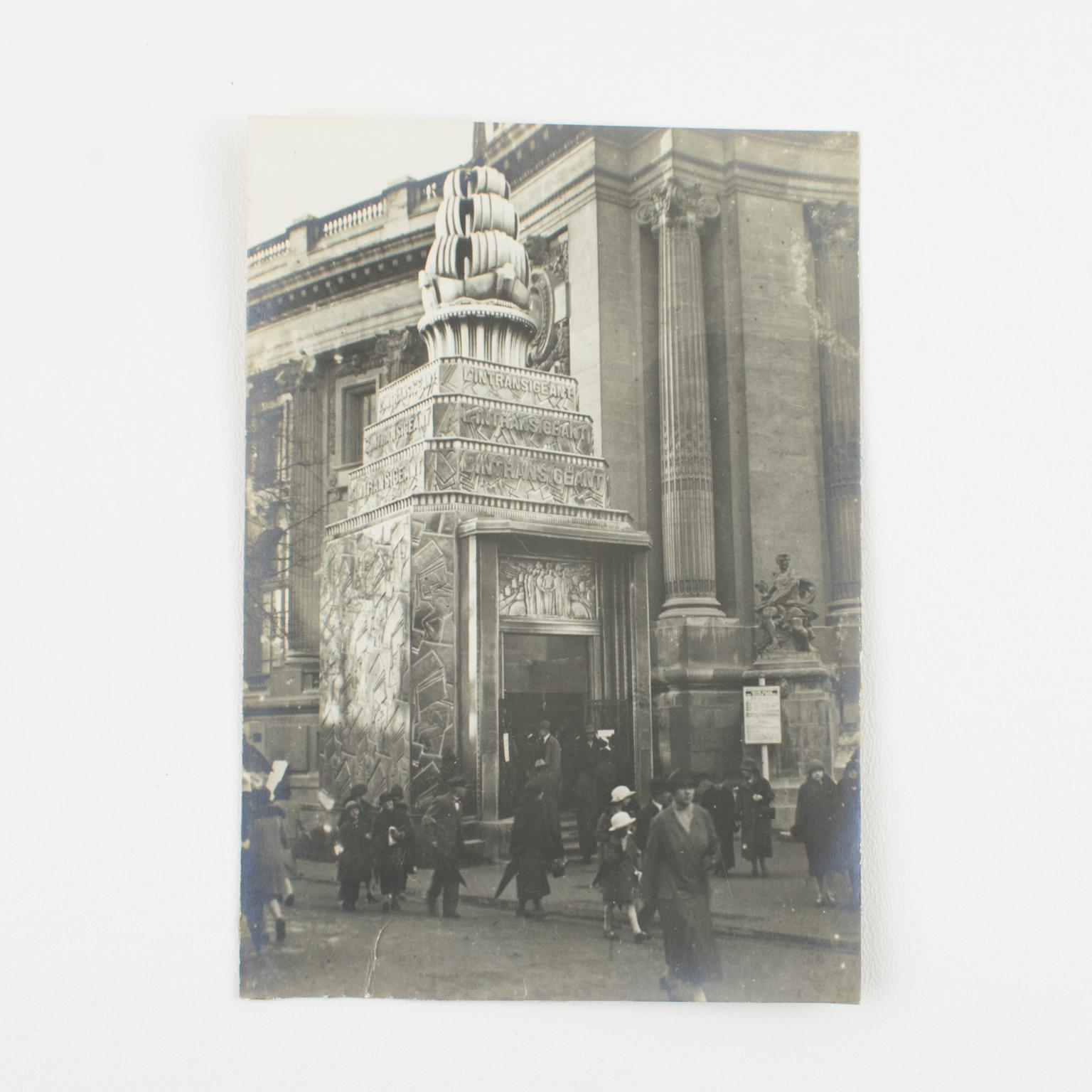 París, Exposición de Arte Decorativo 1925, Gelatina de Plata B y W  Fotografía en venta 4