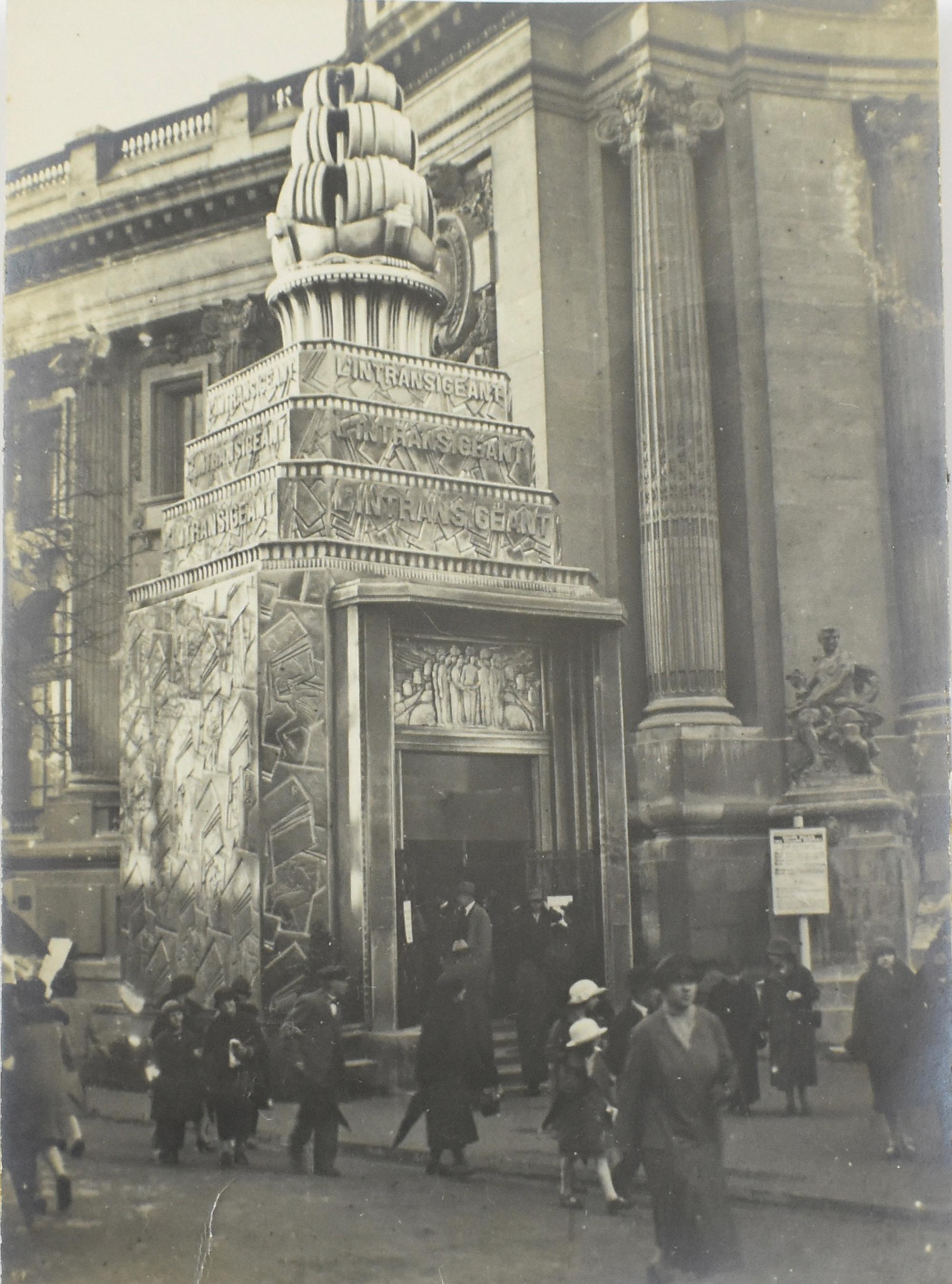 Paris, Exposition d'Art Decorative 1925, Silver Gelatin B et W.  Photographies