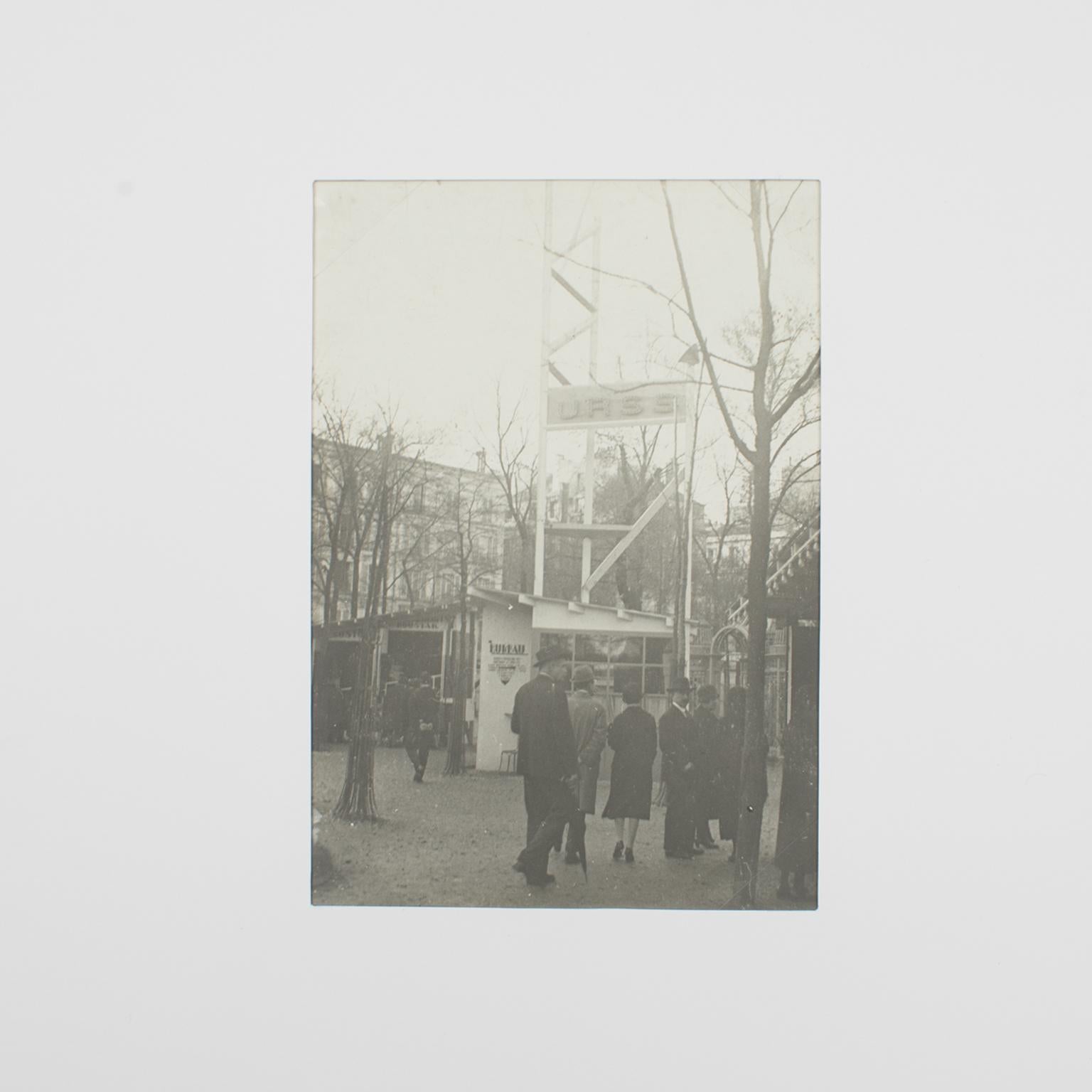 Parigi, Esposizione di Art Decor 1925, Il Padiglione Russo, Fotografia B and W - Photograph di Unknown