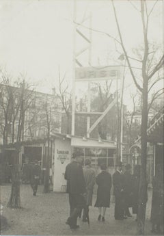 Paris, Dekorative Kunstausstellung 1925, Russischer Pavillon, B und W Fotografie
