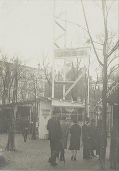 Paris, Decorative Art Exhibition 1925, The Russian Pavilion  - B & W Photography