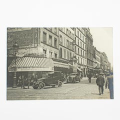 Parigi, Faubourg du Temple, 1926, fotografia alla gelatina d'argento in bianco e nero