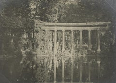 Paris, The Parc Monceau Public Garden, 1926 - Silver Gelatin B and W Photography