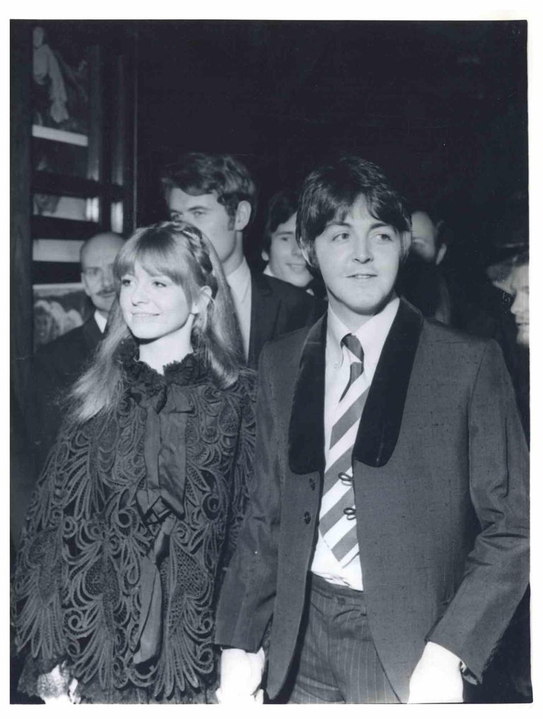 Unknown - Paul McCartney and Jane Asher in 1968 - Vintage Photograph ...