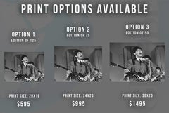 Paul McCartney on the Ed Sullivan Show Fine Art Print