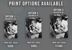 Paul Newman Deep in Thought Globe Photos Fine Art Print