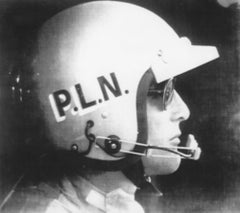 Paul Newman During a Car Race - Vintage Photo - 1970s