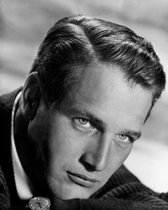 Paul Newman Handsome Star in the Studio Globe Photos Fine Art Print