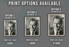 Paul Newman Smiling Wide Fine Art Print