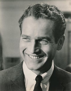 Paul Newman Smiling Wide Fine Art Print