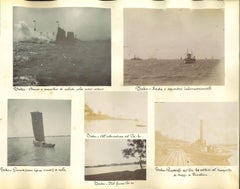Photographies de la rivière Pei-ho - Impression albumen originale - années 1890