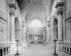 Pennsylvania Station NY (1910) Silbergelatinefaser-Druck – Übergröße 