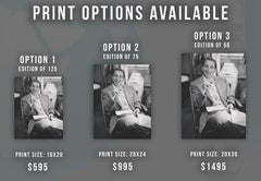 Perry Como Smiling and Smoking Fine Art Print