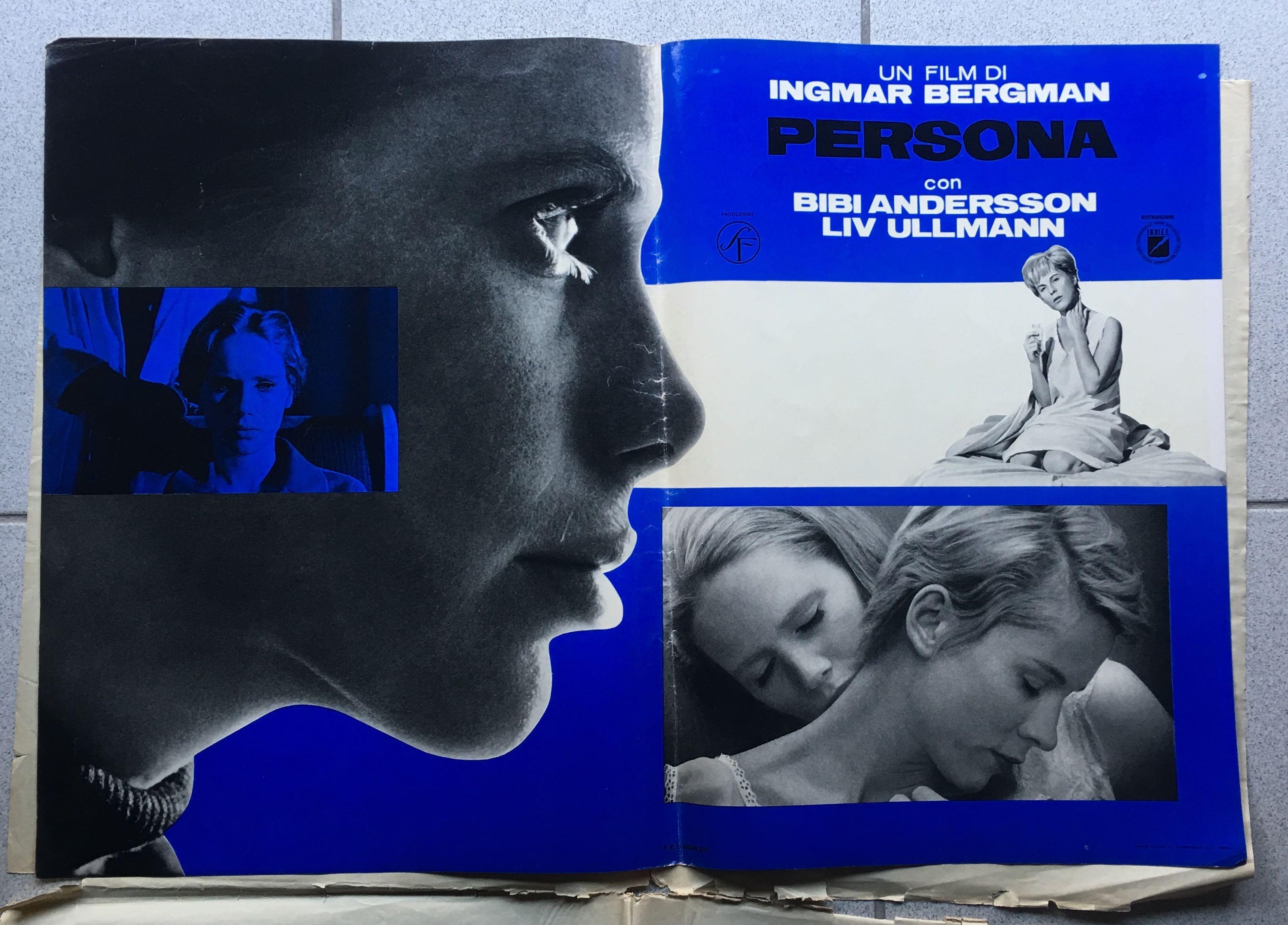 PERSONA (1966) RARE FULL SET OF 8 PHOTOBUSTA'S IN ORIGINAL PAPER FOLDER  im Angebot 2