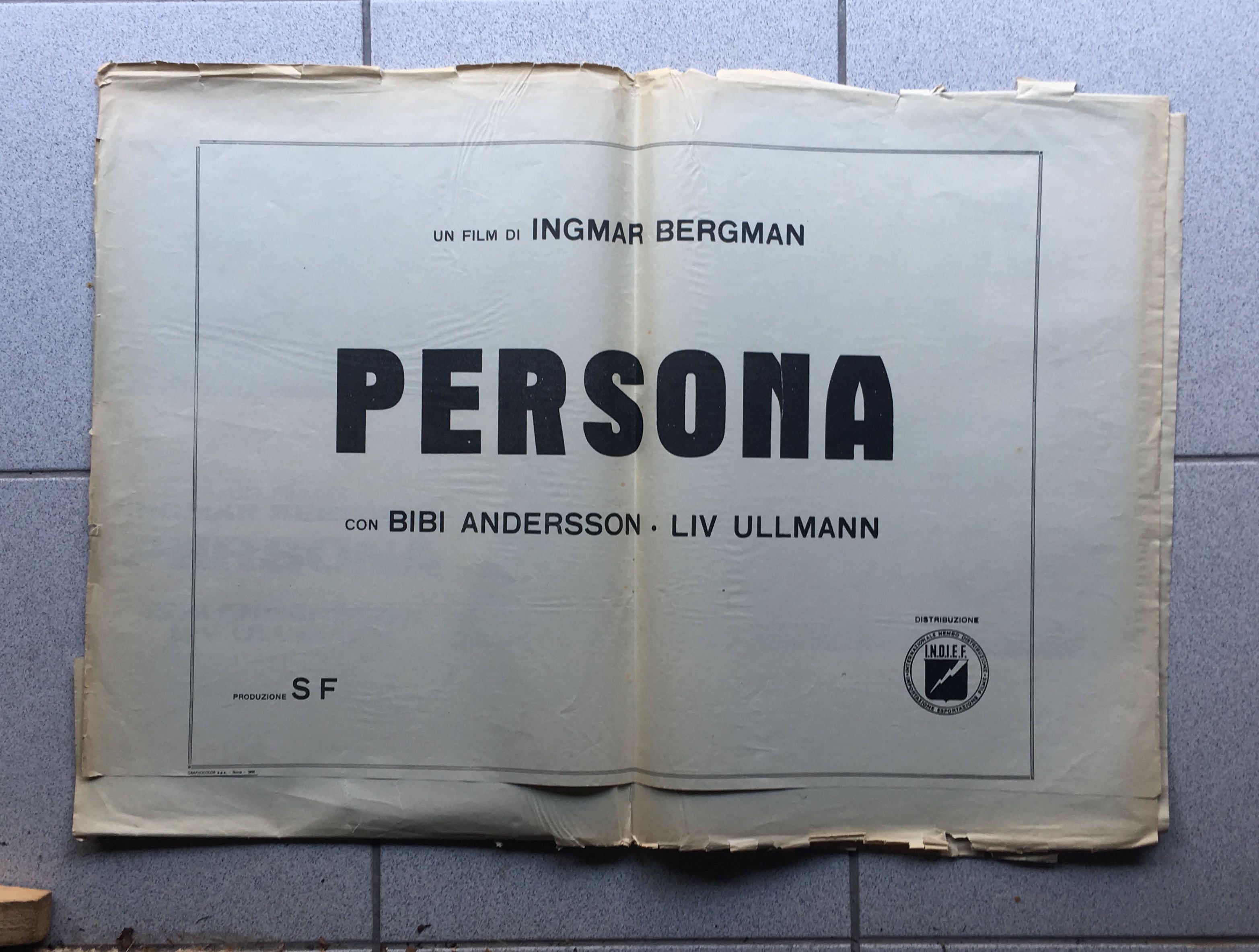 PERSONA (1966) RARE FULL SET OF 8 PHOTOBUSTA'S IN ORIGINAL PAPER FOLDER  For Sale 2