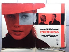 PERSONA (1966) RARE FULL SET OF 8 PHOTOBUSTA'S IN ORIGINAL PAPER FOLDER