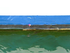 Blütenblatt- und blauer Bootsboden von Lisa Caren
