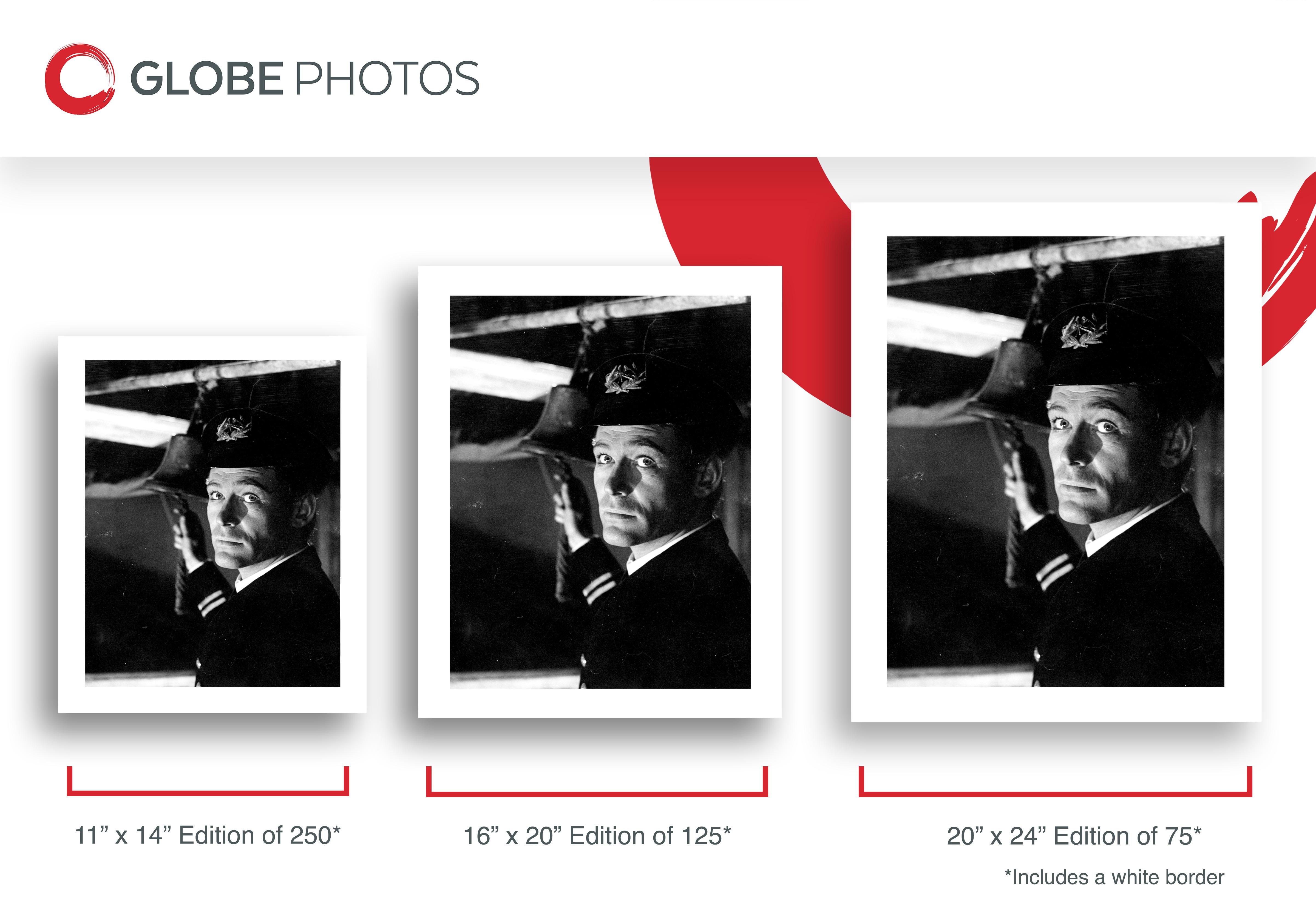 Peter O'Toole in Uniform - Contemporary Photograph by Unknown