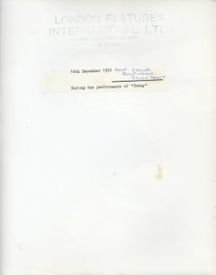 Peter Sellers, Richie Havens, Sandy Denny in "Tommy" Vintage Original Photograph