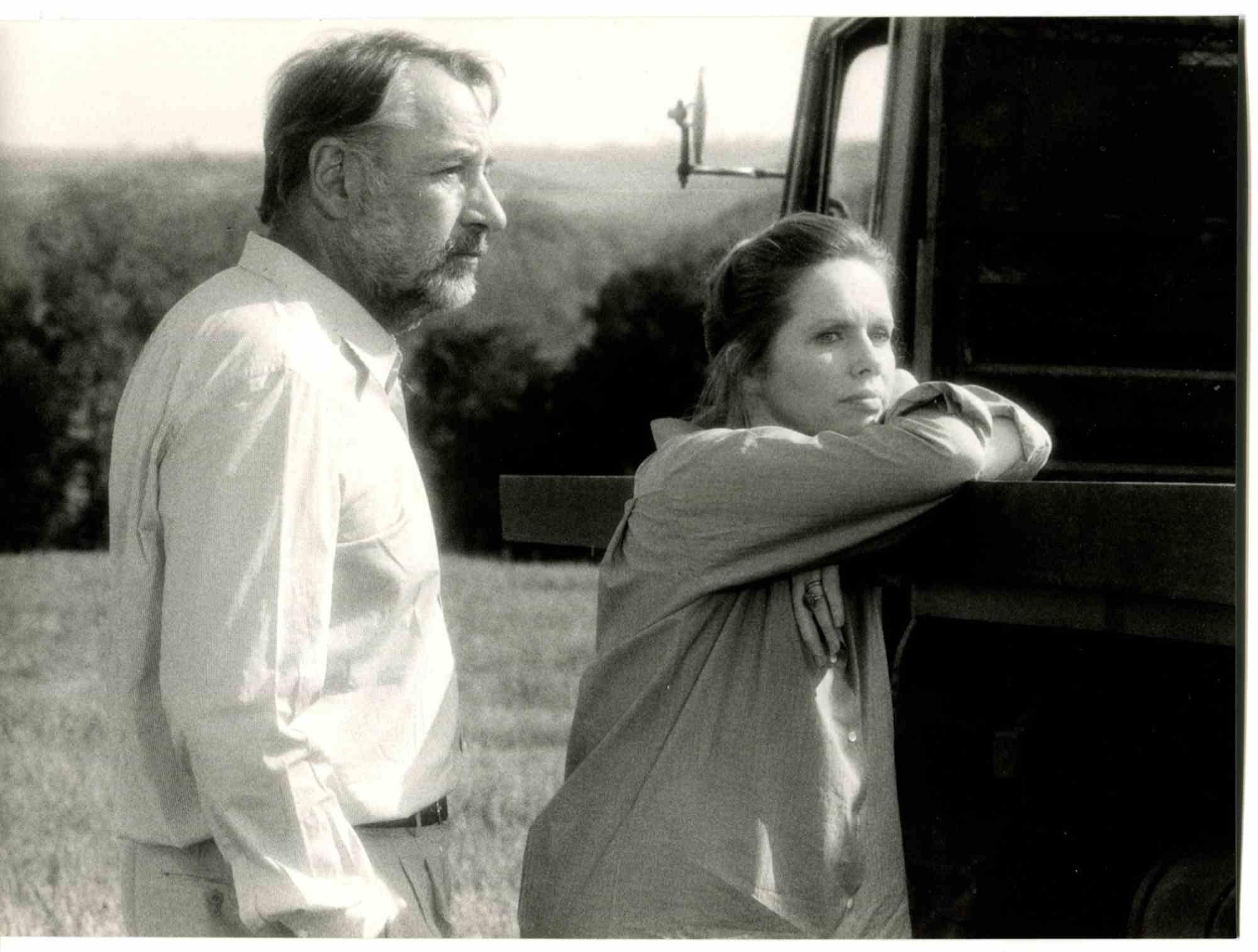 Unknown Portrait Photograph - Philippe Noiret and Liv Ullman - 1980s