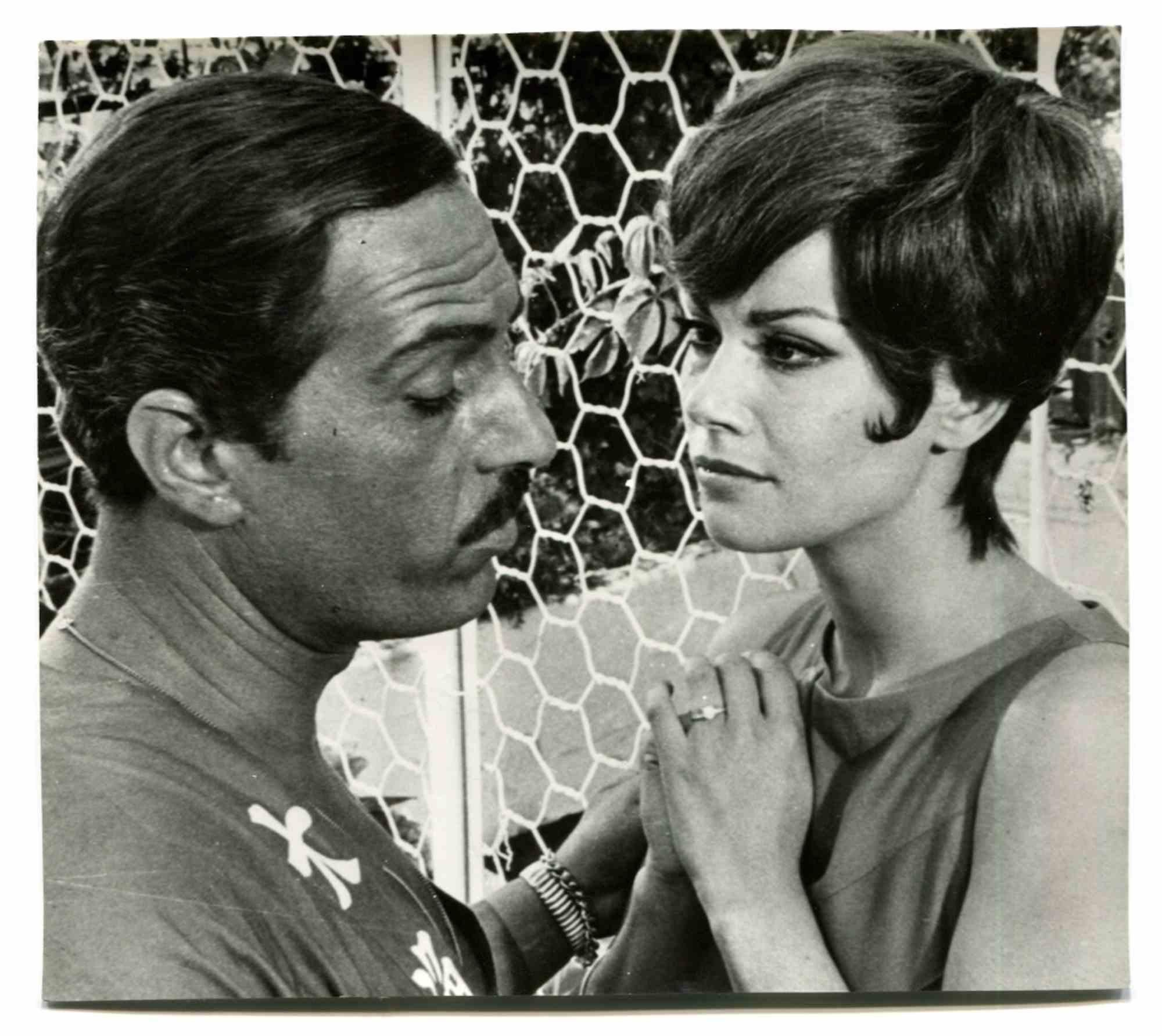 Unknown Portrait Photograph - Photo of Nino Manfredi  and Senta Berger- Photo - 1960s