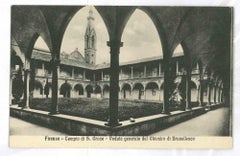 Photo du temple de S.Croce - Florence - milieu du 20e siècle