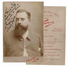 Photographic Portrait and Autograph of Raoul Pugno - 1895