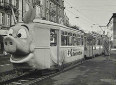 Piglet Tramway – Vintage-Foto – 1970er Jahre