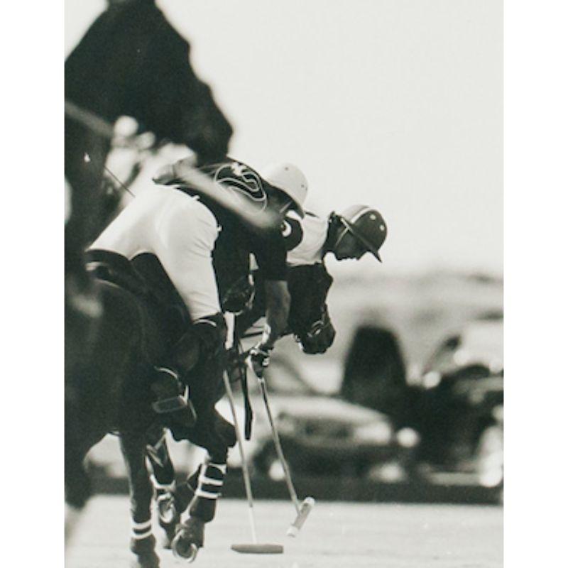Classic B&W photo of 2 polo players

Photo Sz: 13 3/4