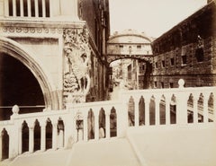 Antique Ponte della Paglia, Seufzerbrücke, Venedig