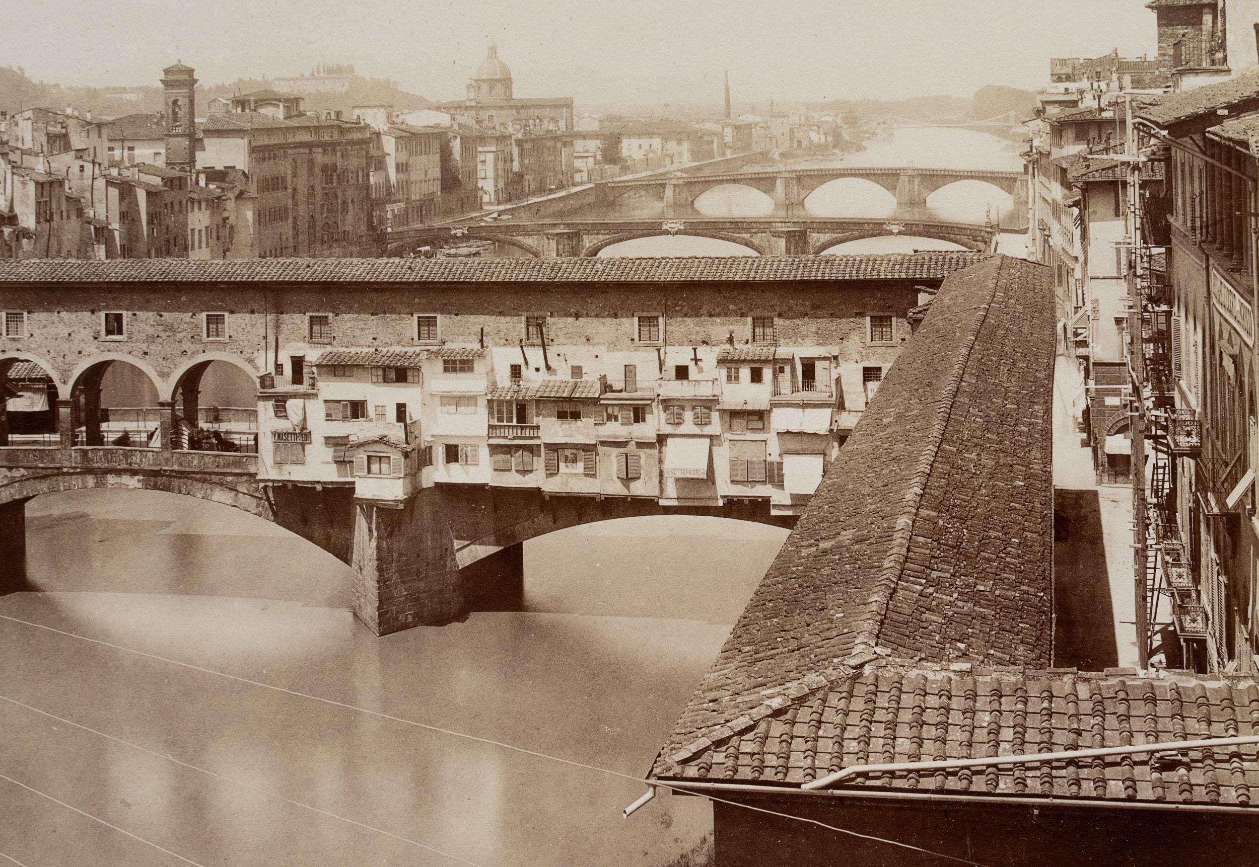 Ponte Vecchio over the Arno, Florence For Sale 1