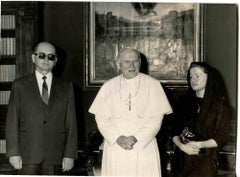 Papst Giovanni Paolo II und General Wojciech Witold Jaruzelski - Foto - 1987