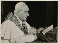 Pope John XXIII – Vintage b/w-Foto   Vintage-B/W-Foto – 1963