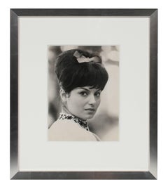 Portrait of a Mid-Century Woman, Black and White Photograph