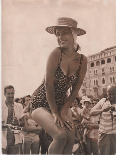 Portrait d'Abbe Lane - Photo vintage, années 1960
