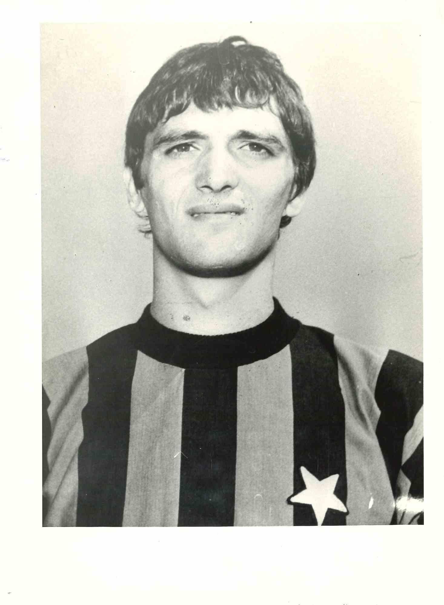 Unknown Portrait Photograph – Porträt von Alessandro Altobelli - Vintage Foto - 1970er Jahre