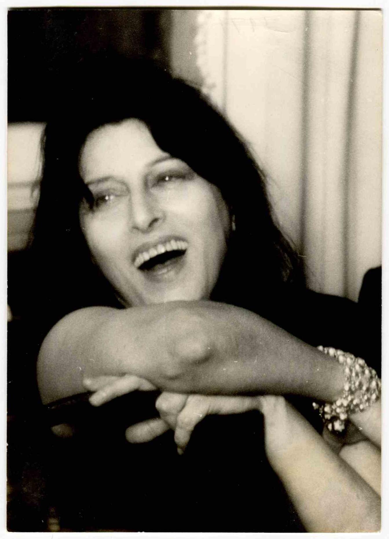 Landscape Photograph Unknown -  Portrait d'Anna Magnani - Photographie vintage, années 1960