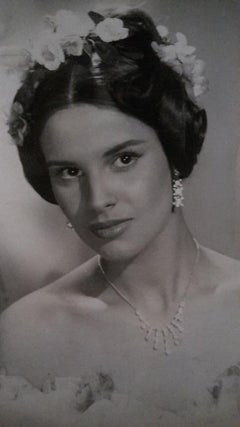 Portrait of Antonella Lualdi- Vintage Photo -1960s