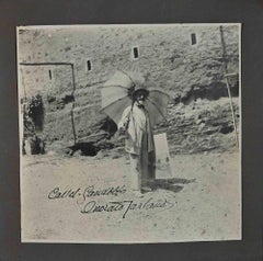 Porträt von Carlo Ferrari – Foto – frühes 20. Jahrhundert