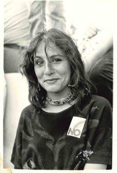 Portrait de jeune femme chilienne - Photographie vintage, 1988 environ