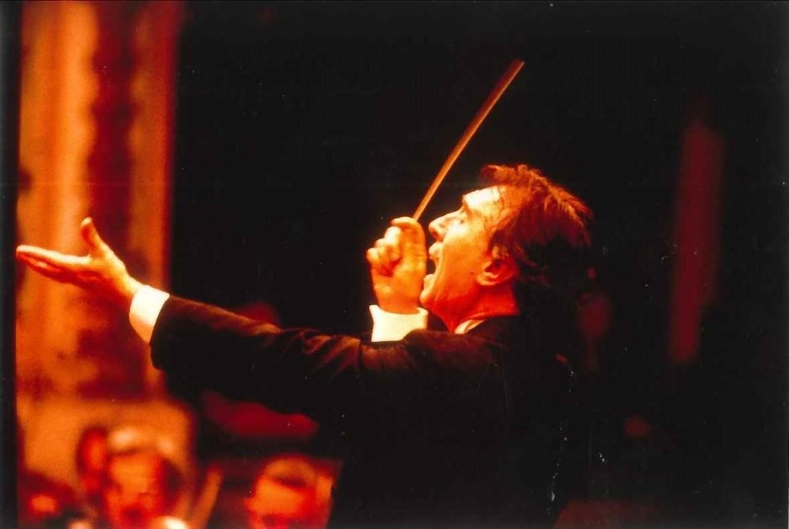 Portrait of Claudio Abbado - Vintage Photograph - Late 1980s